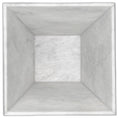Load image into Gallery viewer, Yasmin Marble Waste Bin - Pearl White Marble Honed
