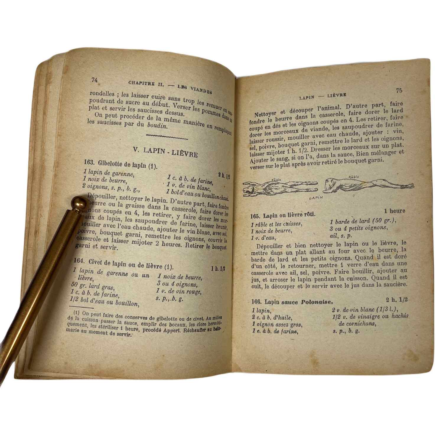 French Kitchen Cookbooks 1910-1950 - set of 4