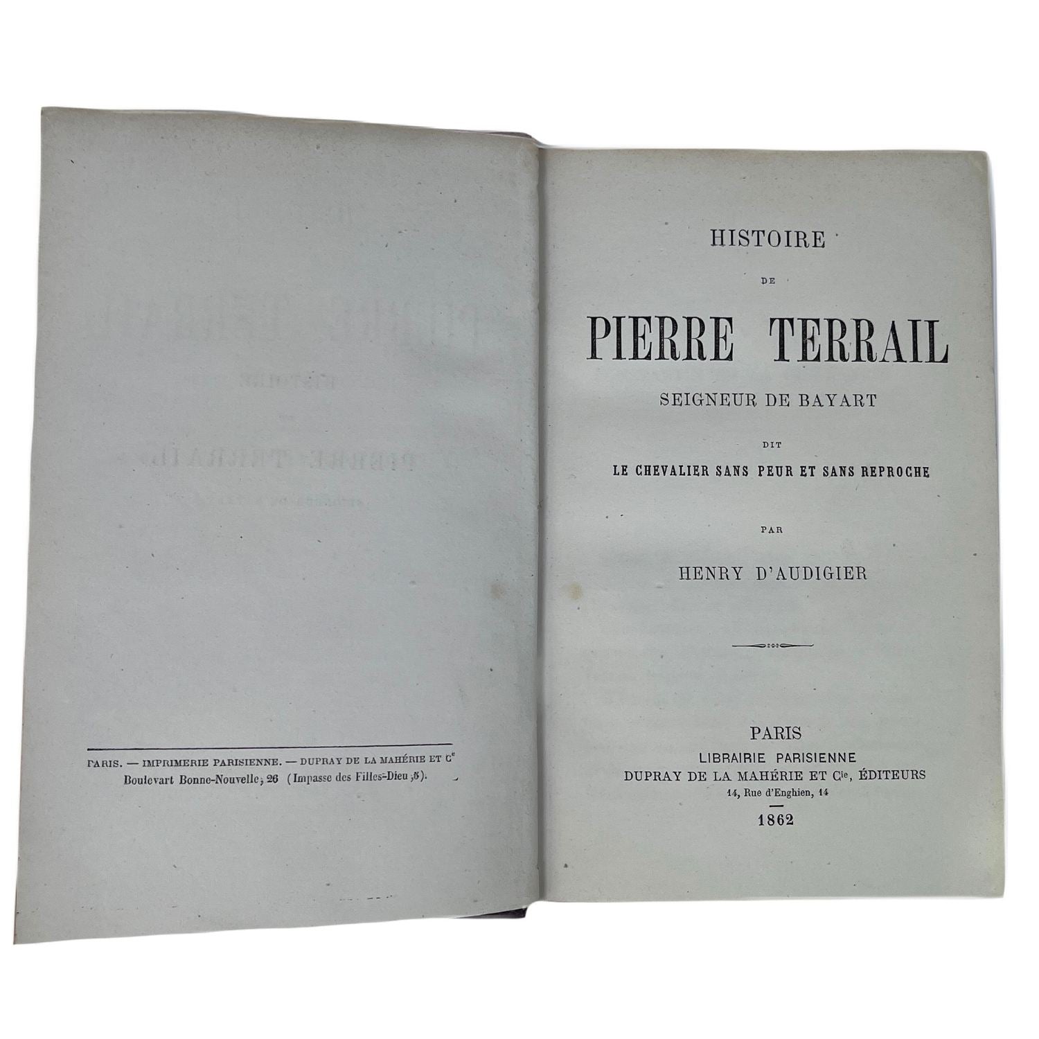 French Antique Novels in Green & Brown 1854-1888 - set of 4
