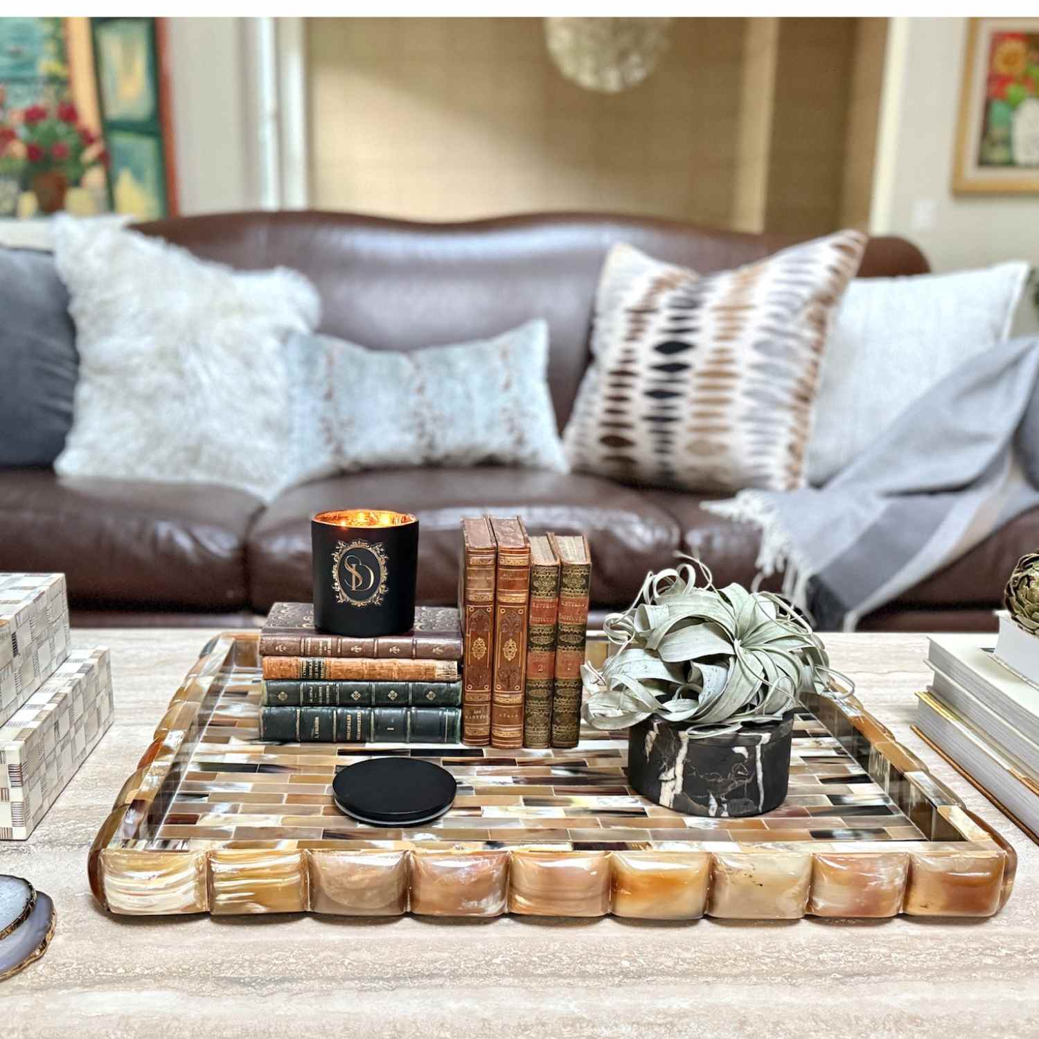 French Antique Novels in Green & Brown 1854-1888 - set of 4