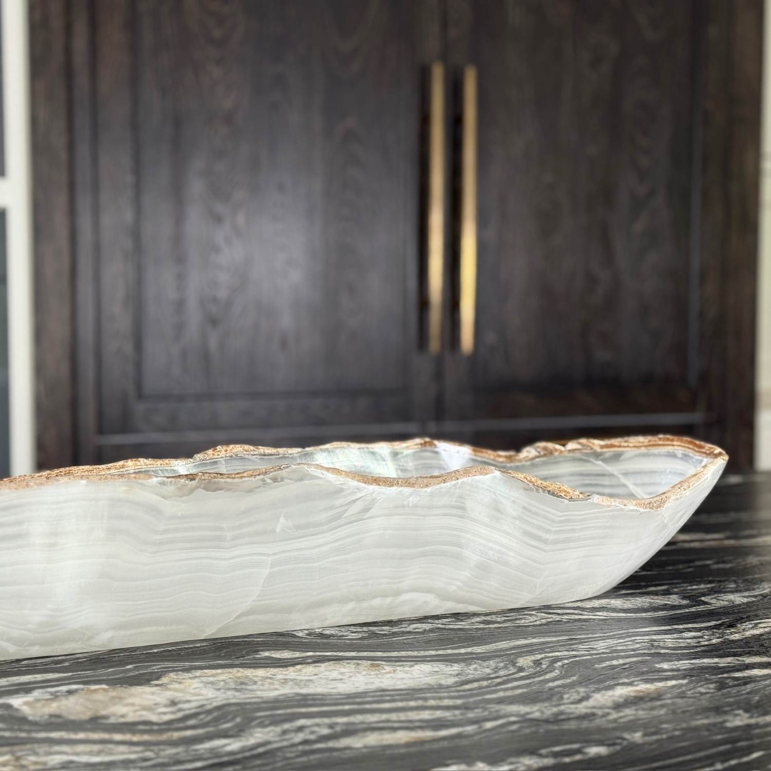 Crystalline Onyx Canoe (No. 5)