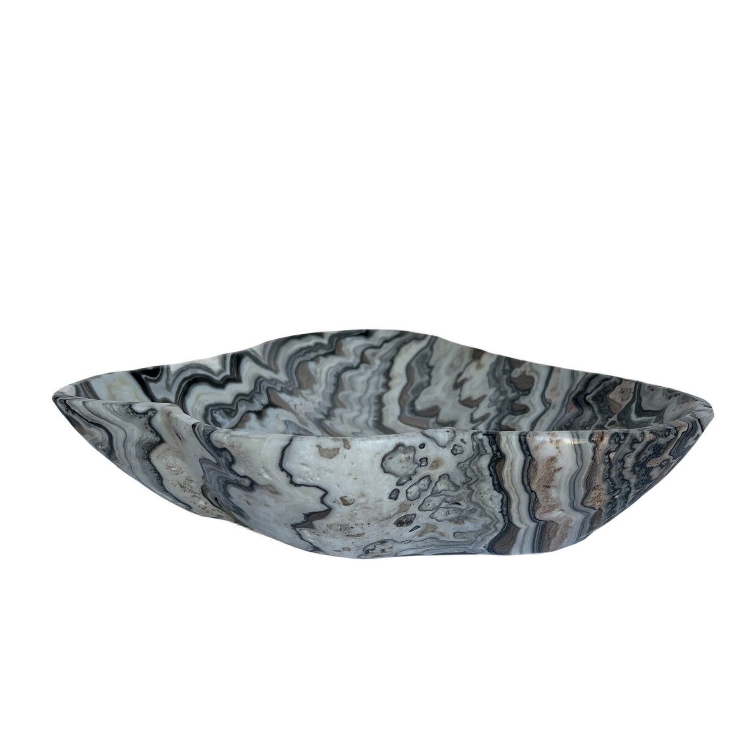 Zebra Onyx Bowl (No. 1)